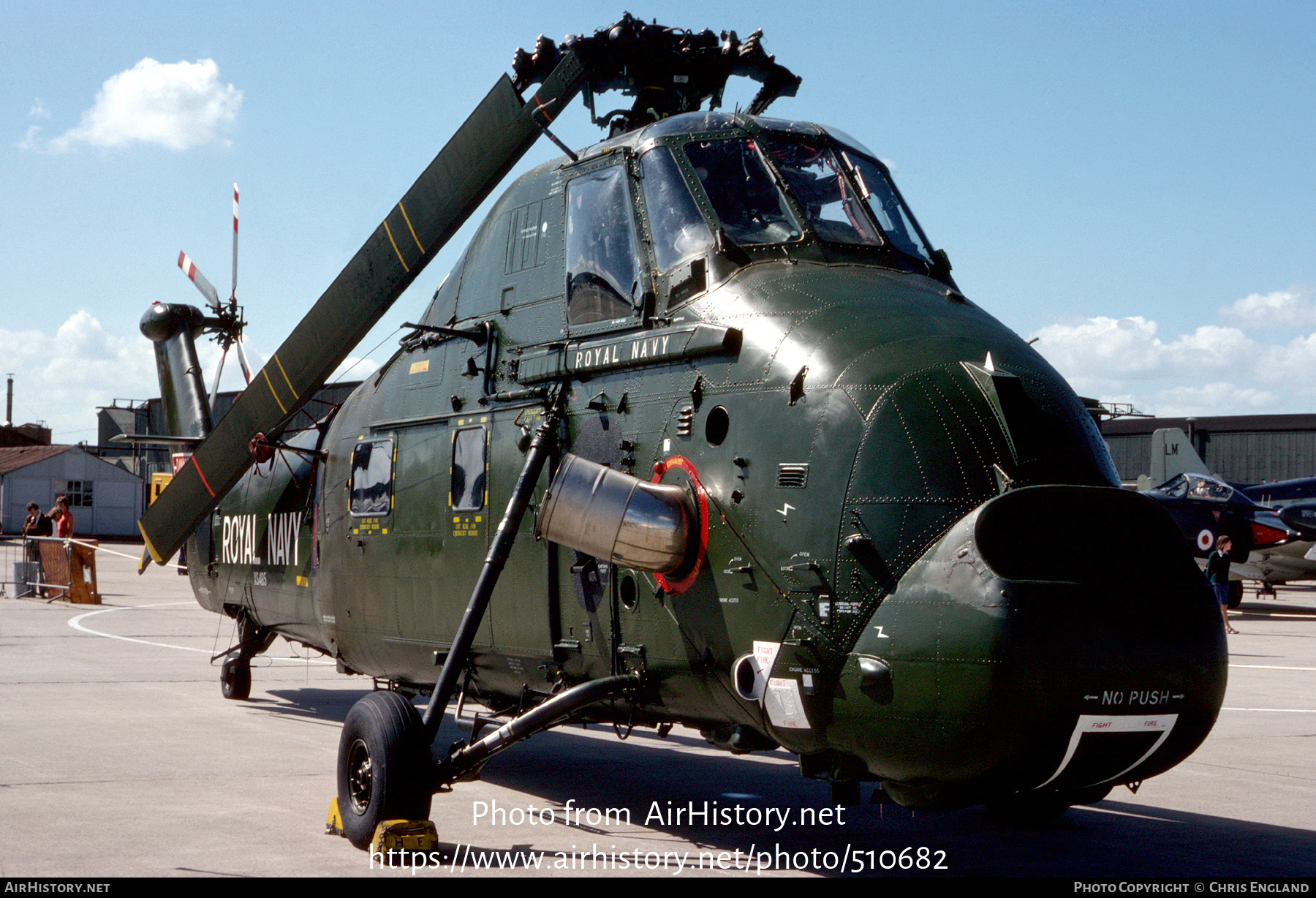 Aircraft Photo of XS485 | Westland WS-58 Wessex HU.5 | UK - Navy | AirHistory.net #510682