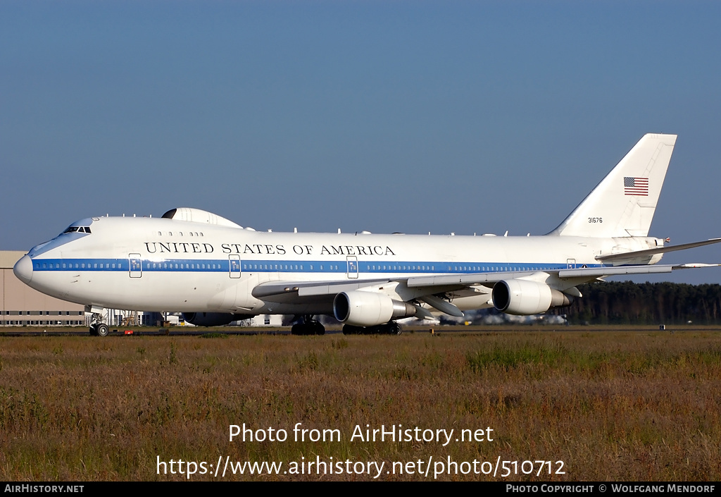 Aircraft Photo of 73-1676 | Boeing E-4B | USA - Air Force | AirHistory.net #510712