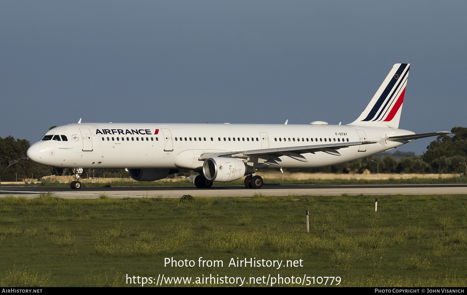 Aircraft Photo of F-GTAY | Airbus A321-212 | Air France | AirHistory.net #510779