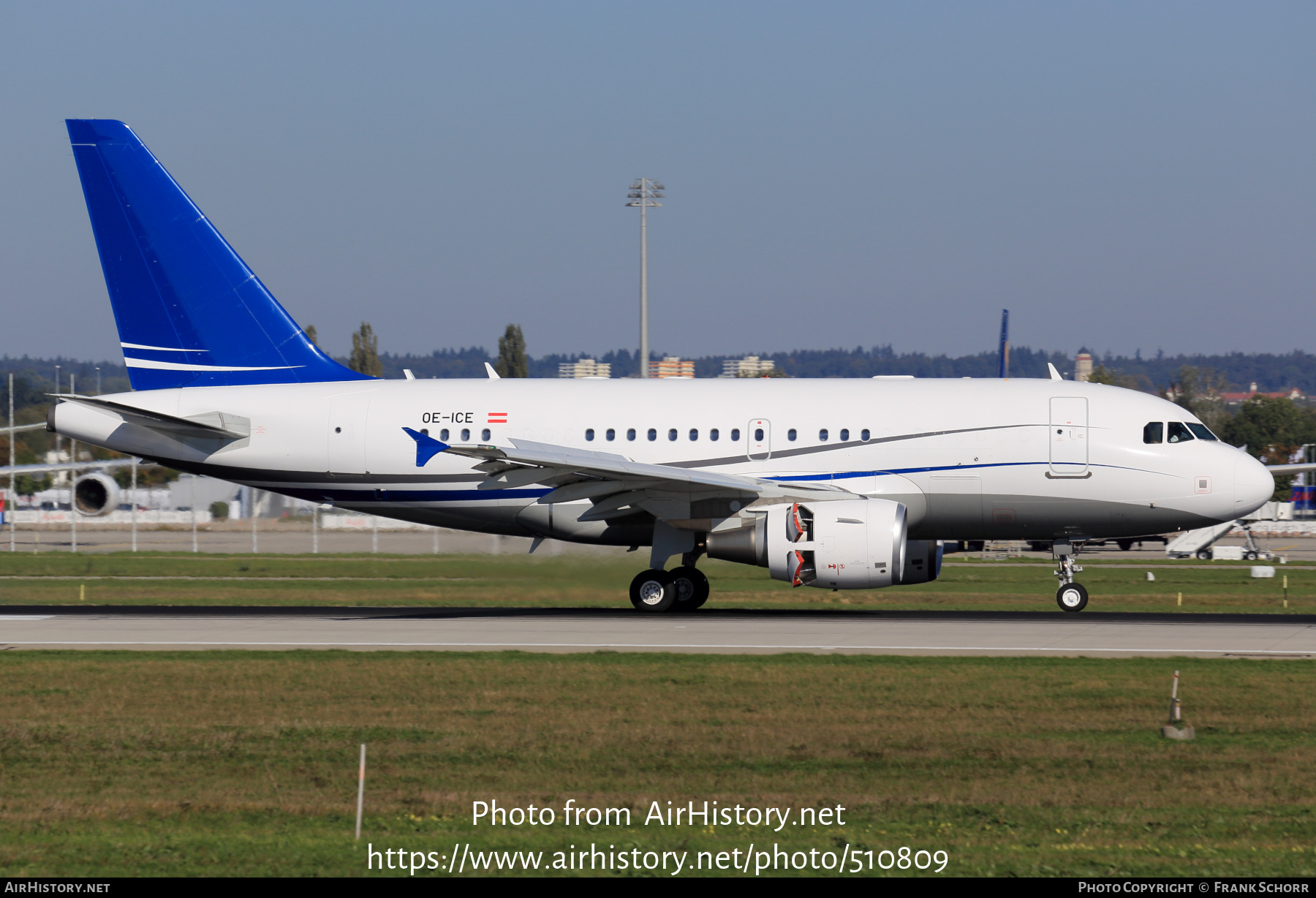 Aircraft Photo of OE-ICE | Airbus ACJ318 (A318-112/CJ) | AirHistory.net #510809