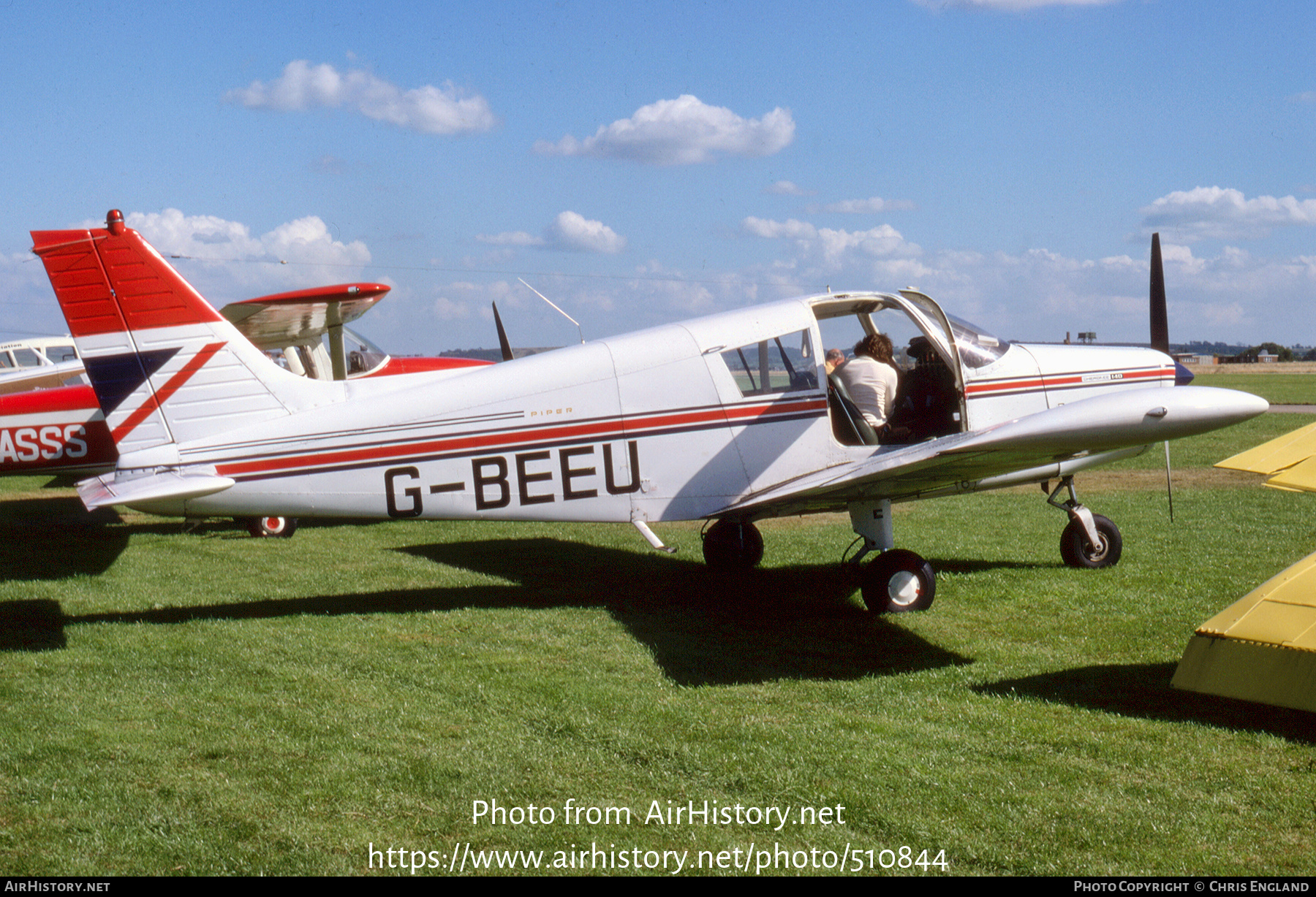 Aircraft Photo of G-BEEU | Piper PA-28-140 Cherokee F | AirHistory.net #510844