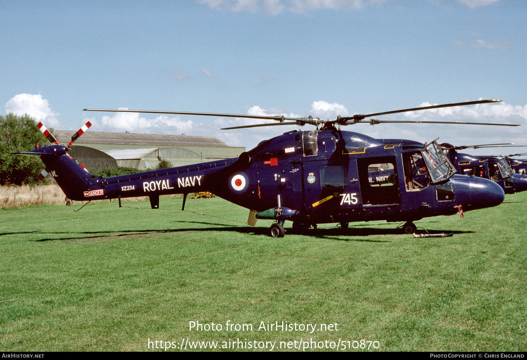 Aircraft Photo of XZ234 | Westland WG-13 Lynx HAS2 | UK - Navy | AirHistory.net #510870