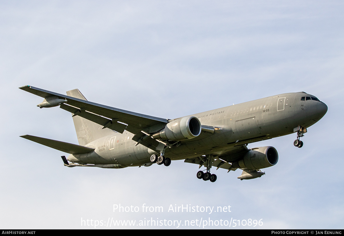 Aircraft Photo of MM62228 | Boeing KC-767A (767-2EY/ER) | Italy - Air Force | AirHistory.net #510896