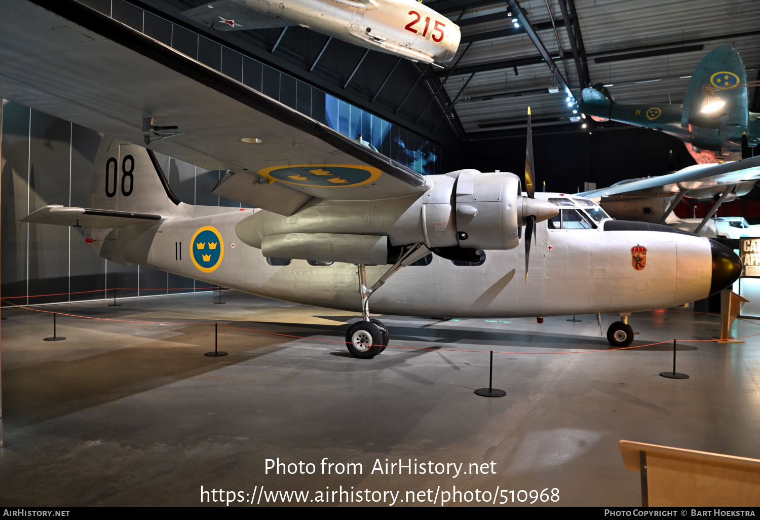 Aircraft Photo of 83008 | Hunting Percival Tp83 Pembroke C52 | Sweden - Air Force | AirHistory.net #510968