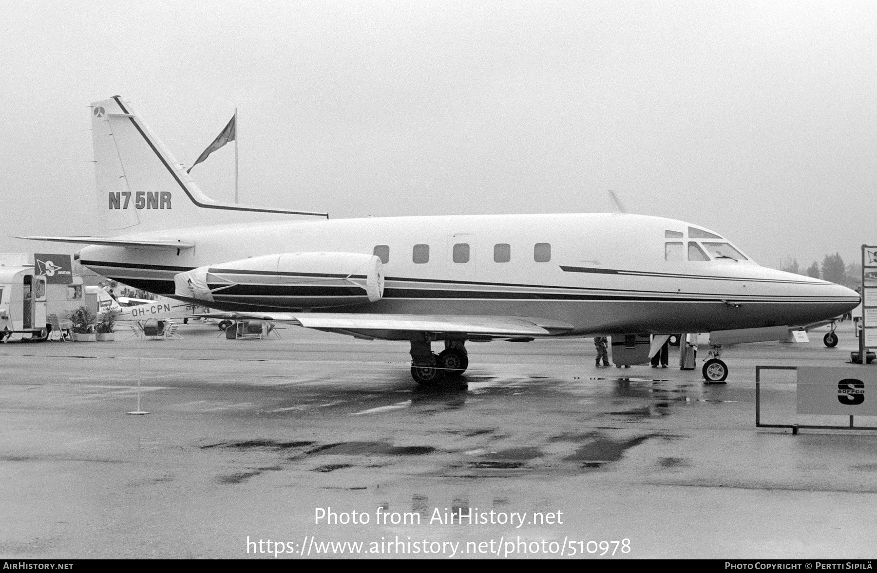 Aircraft Photo of N75NR | North American Rockwell NA-380 Sabreliner 75A | AirHistory.net #510978