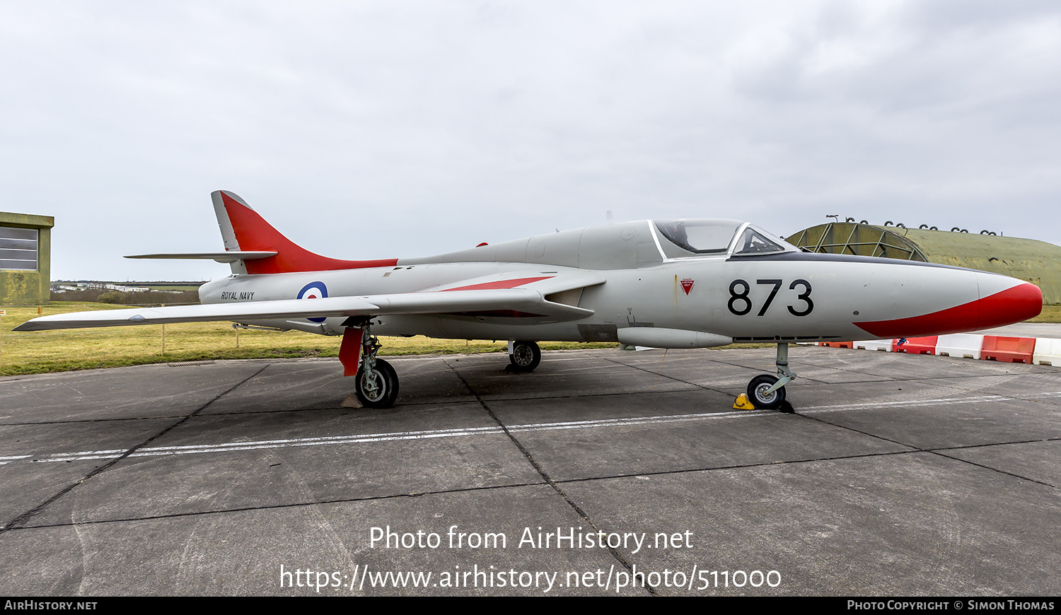 Aircraft Photo of WT722 | Hawker Hunter T8C | UK - Navy | AirHistory.net #511000