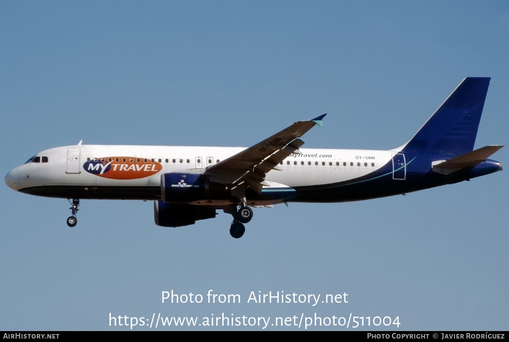 Aircraft Photo of OY-CNN | Airbus A320-212 | MyTravel Airways | AirHistory.net #511004