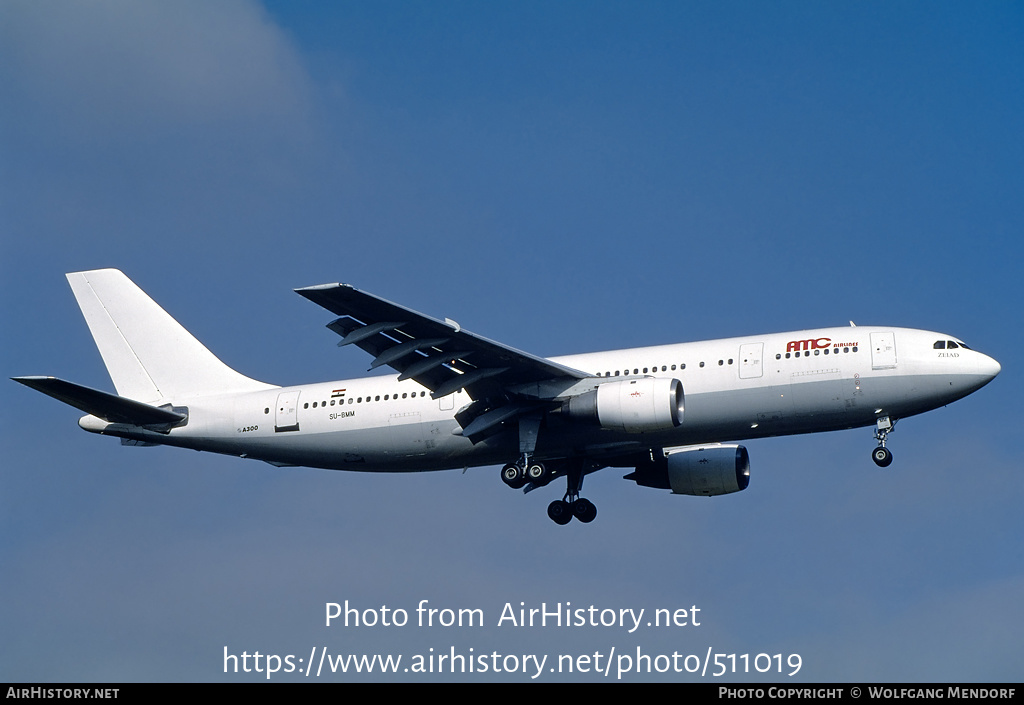 Aircraft Photo of SU-BMM | Airbus A300B4-203 | AMC Airlines | AirHistory.net #511019