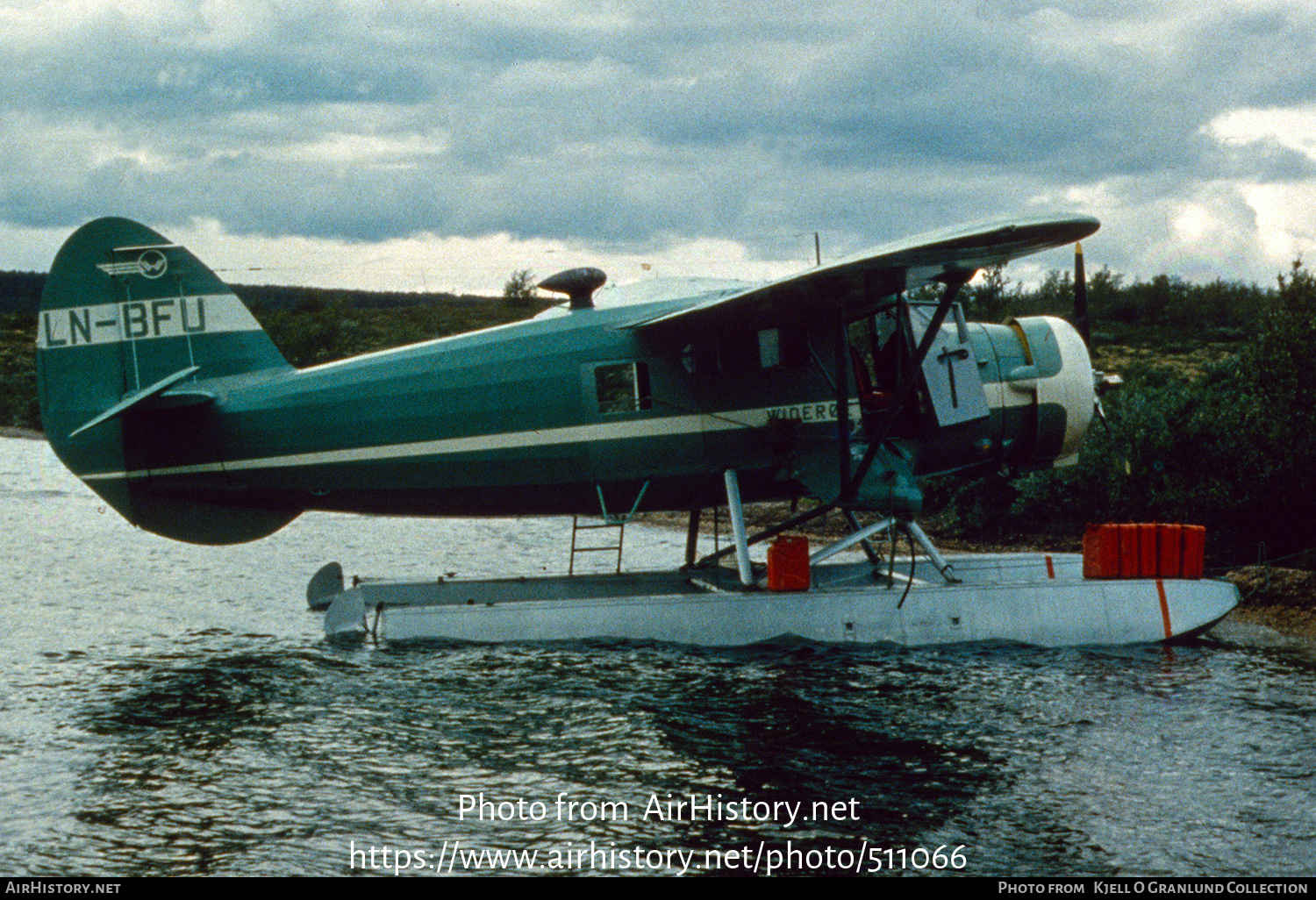 Aircraft Photo of LN-BFU | Noorduyn Norseman VI | Widerøe | AirHistory.net #511066