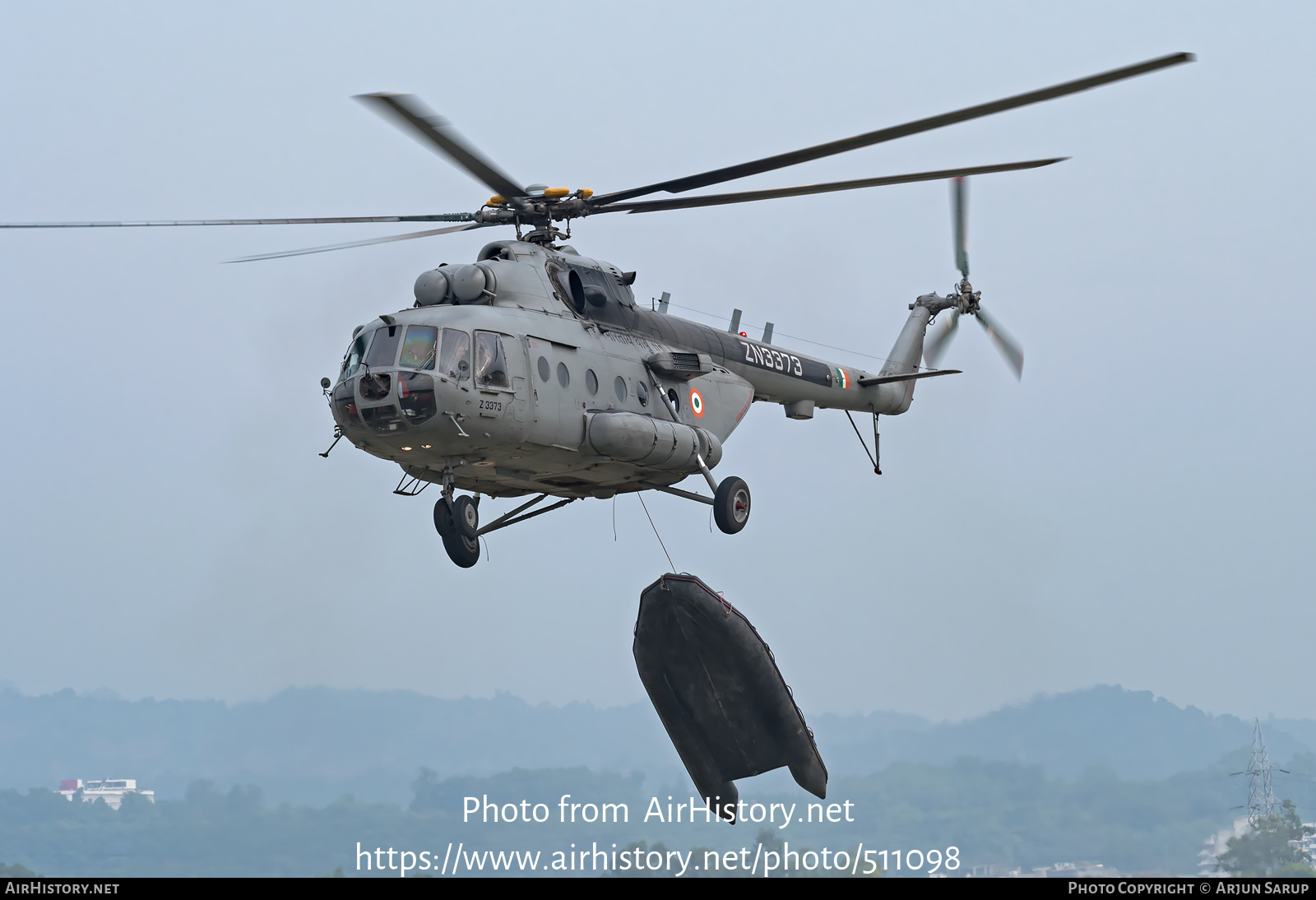 Aircraft Photo of ZN3373 | Mil Mi-17-1V | India - Air Force | AirHistory.net #511098