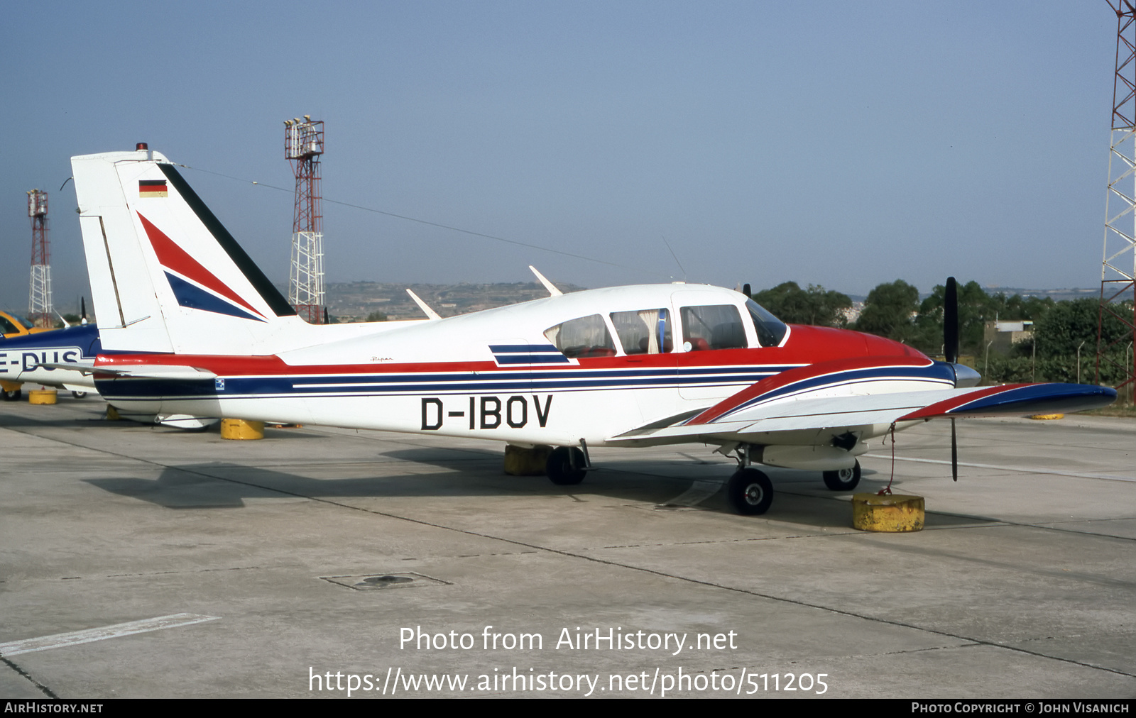 Aircraft Photo of D-IBOV | Piper PA-23-250 Aztec C | AirHistory.net #511205