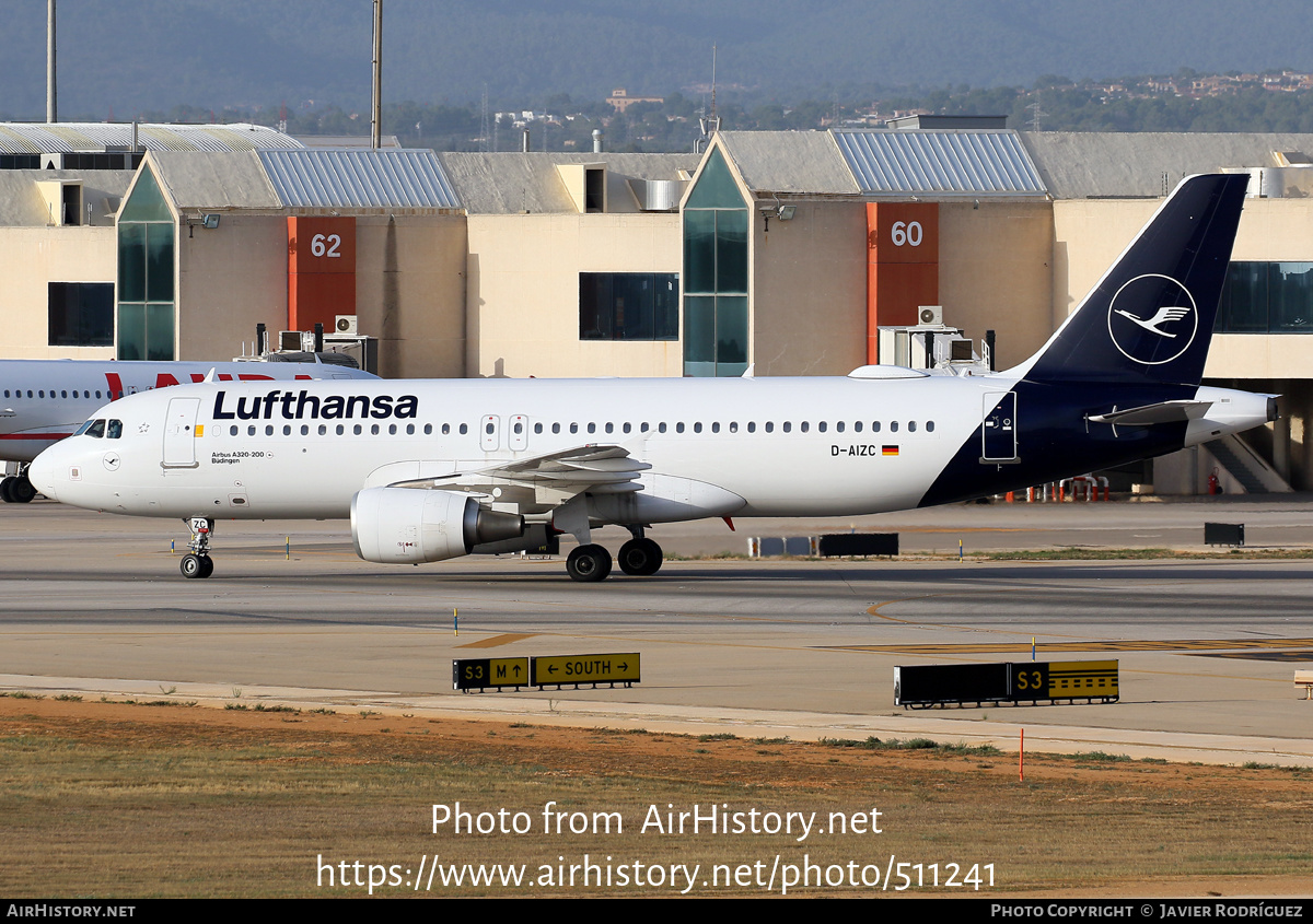 Aircraft Photo of D-AIZC | Airbus A320-214 | Lufthansa | AirHistory.net #511241