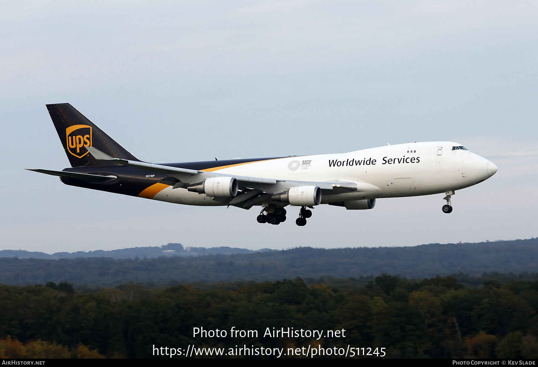 Aircraft Photo of N574UP | Boeing 747-44AF/SCD | United Parcel Service - UPS | AirHistory.net #511245