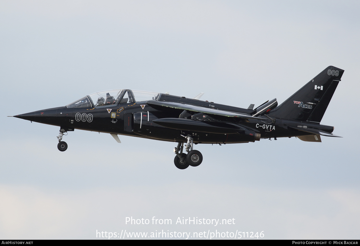 Aircraft Photo of C-GVTA | Dassault-Dornier Alpha Jet A | Top Aces | AirHistory.net #511246