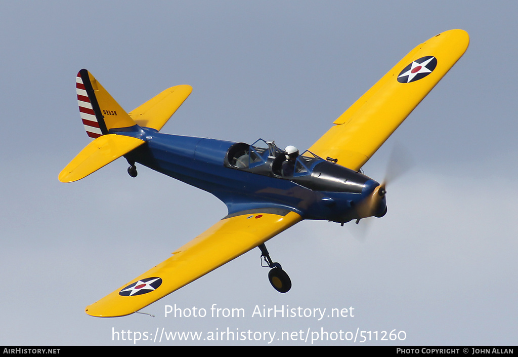 Aircraft Photo of N33870 / 02538 | Fairchild PT-19A Cornell (M-62A) | USA - Air Force | AirHistory.net #511260