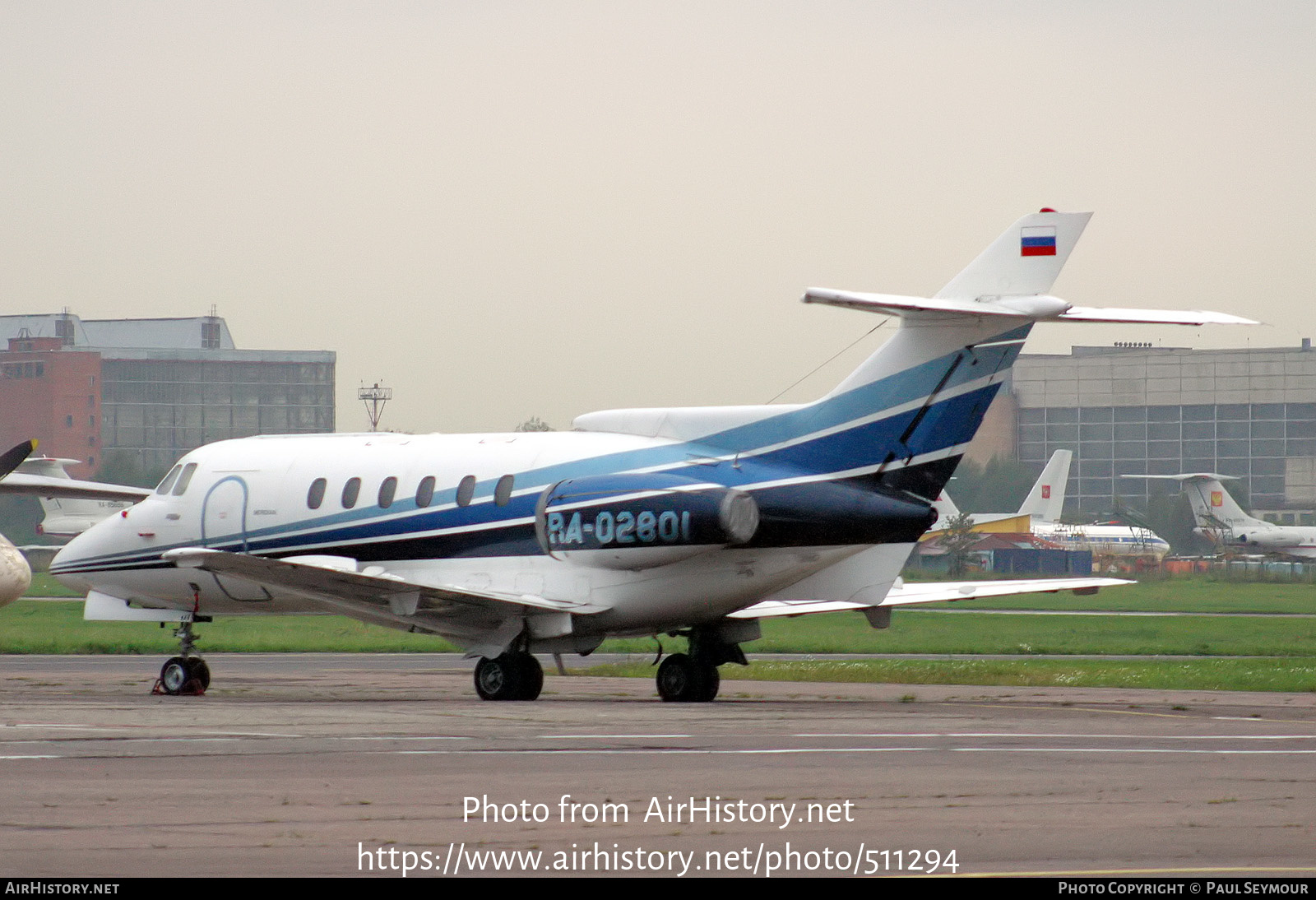 Aircraft Photo of RA-02801 | British Aerospace HS-125-700B | Meridian Air Company | AirHistory.net #511294