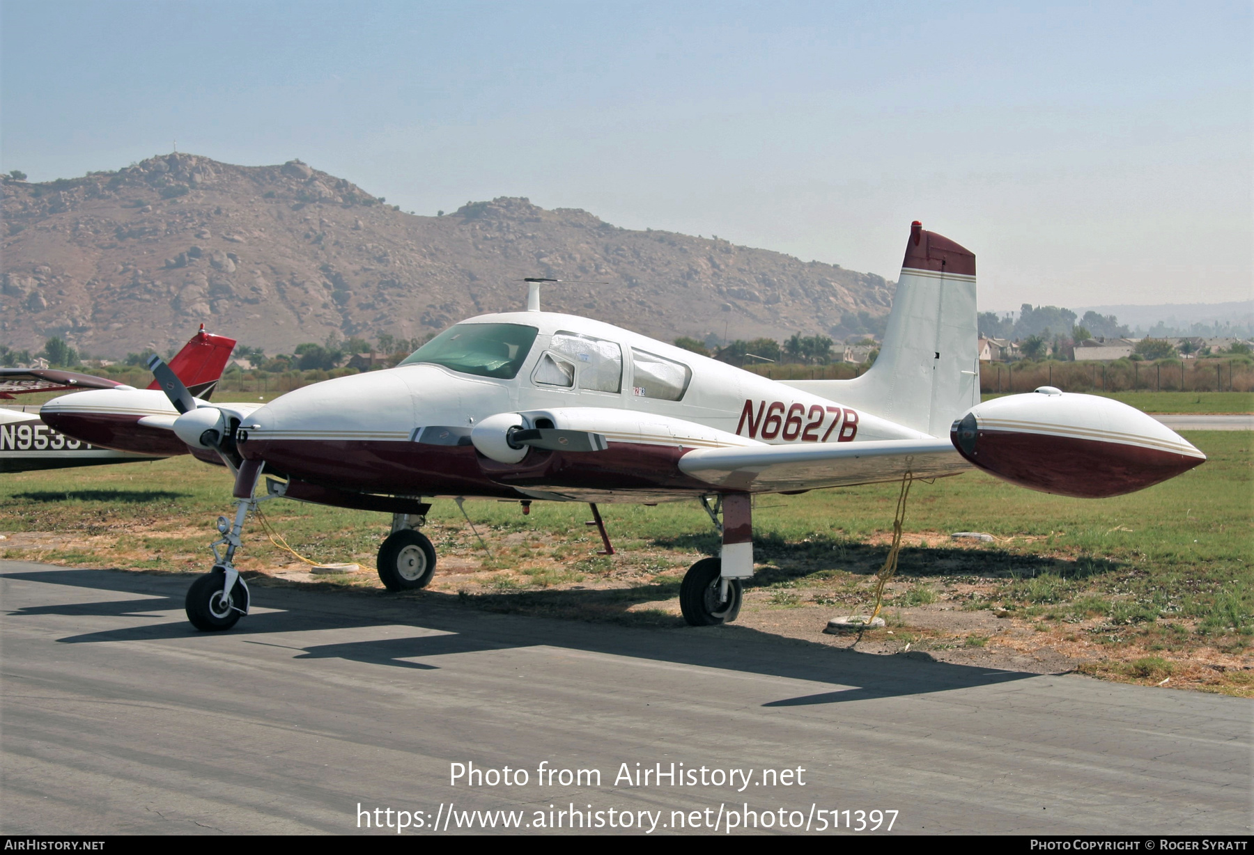 Aircraft Photo of N6627B | Cessna 310B | AirHistory.net #511397