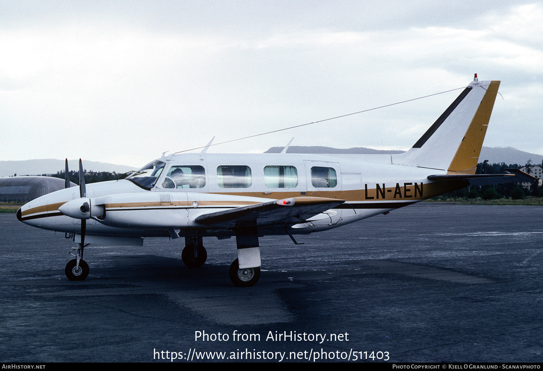 Aircraft Photo of LN-AEN | Piper PA-31-310 Navajo B | AirHistory.net #511403