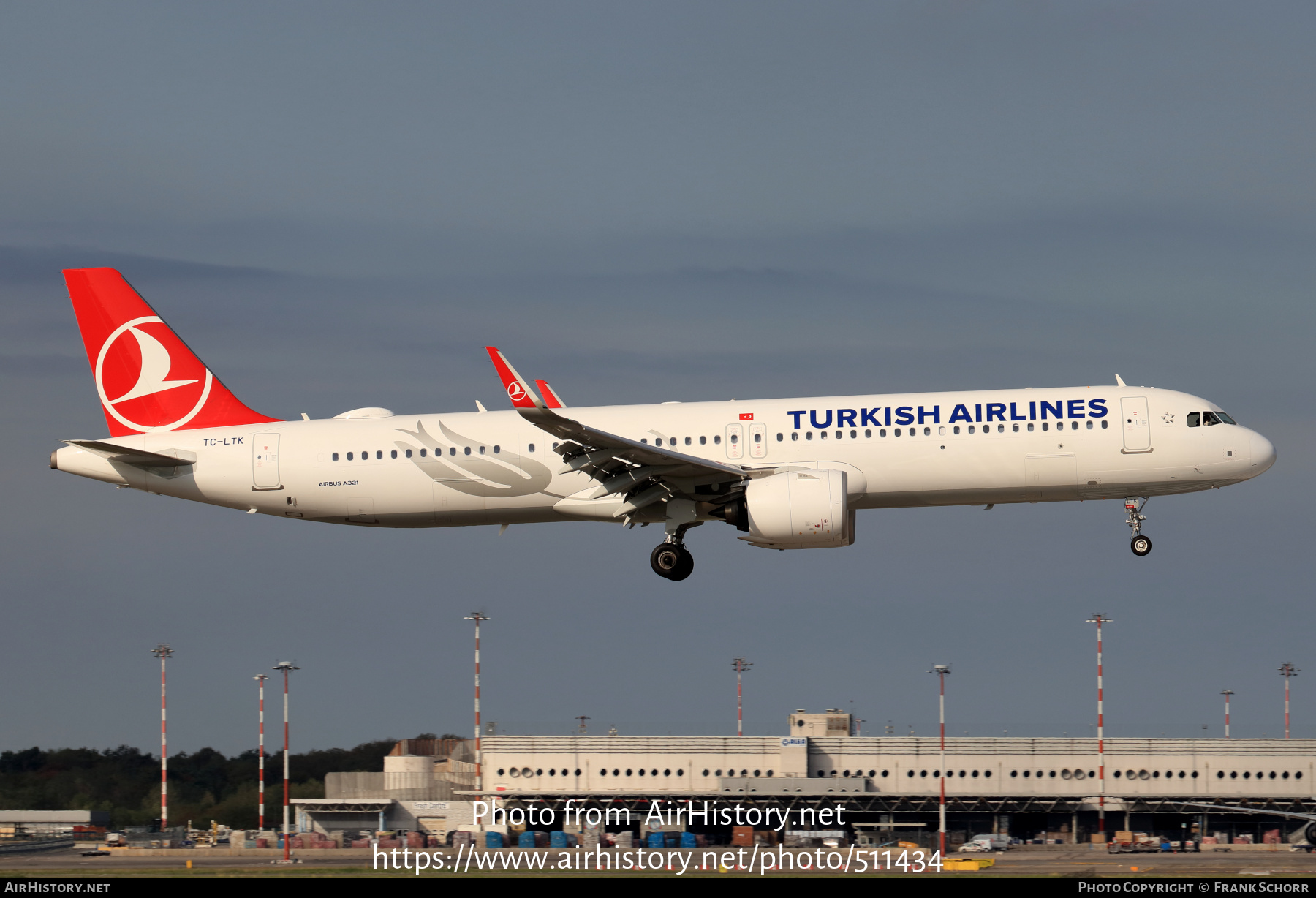 Aircraft Photo of TC-LTK | Airbus A321-271NX | Turkish Airlines | AirHistory.net #511434