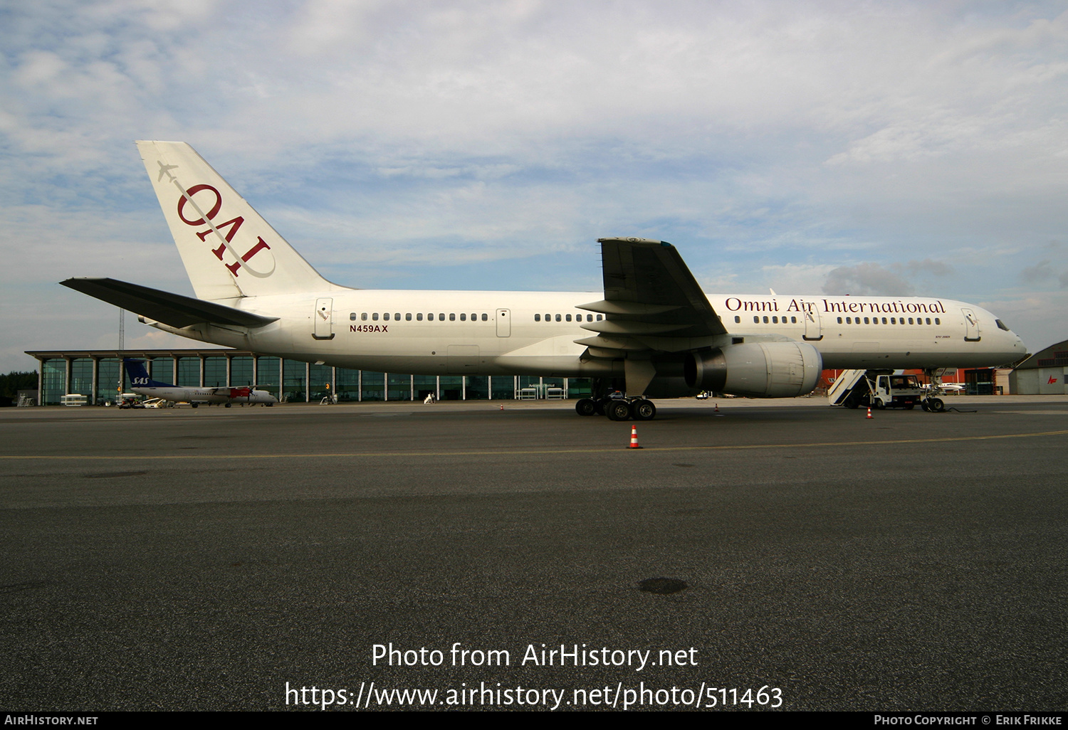 Aircraft Photo of N459AX | Boeing 757-2Q8 | Omni Air International - OAI | AirHistory.net #511463