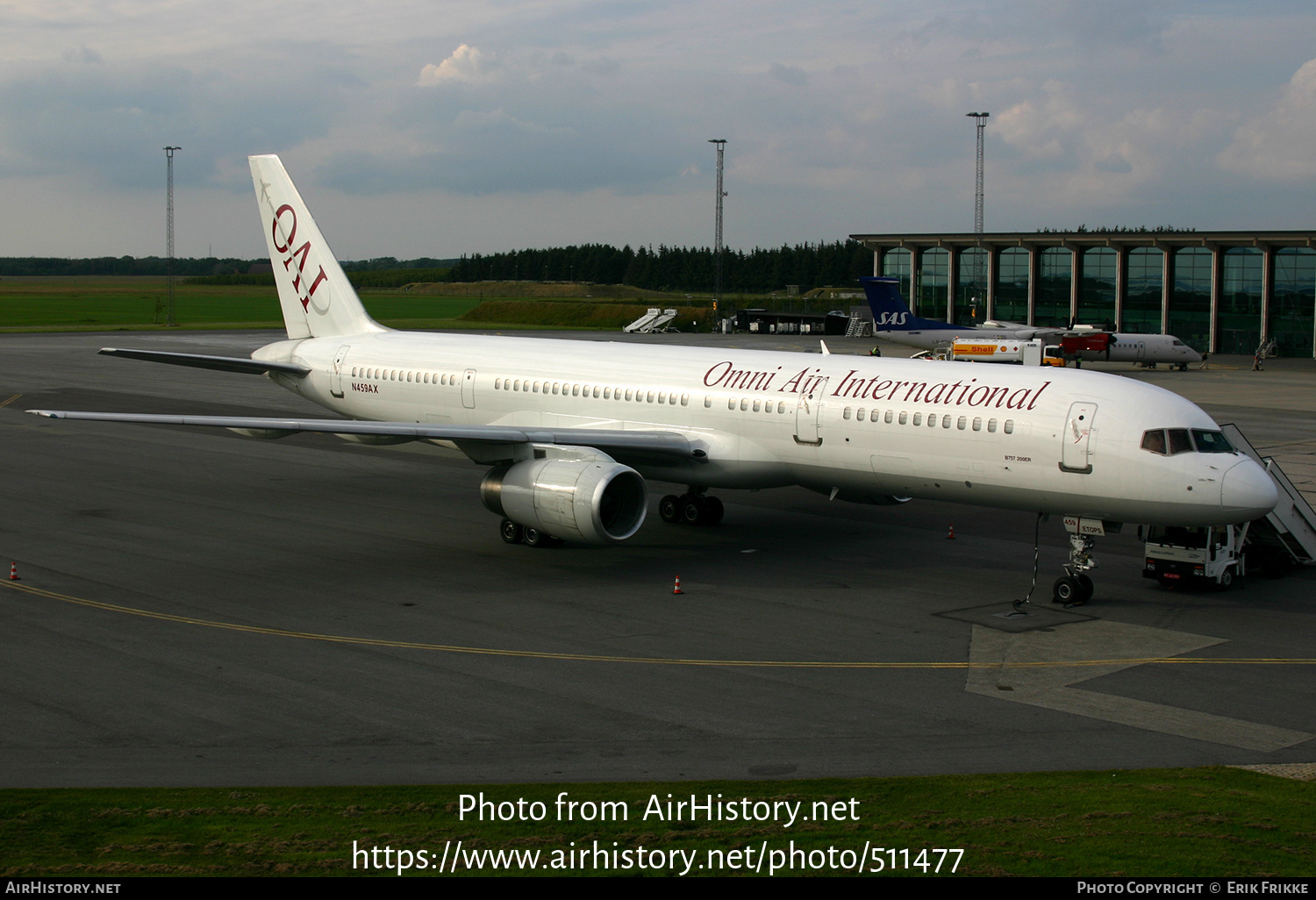 Aircraft Photo of N459AX | Boeing 757-2Q8 | Omni Air International - OAI | AirHistory.net #511477