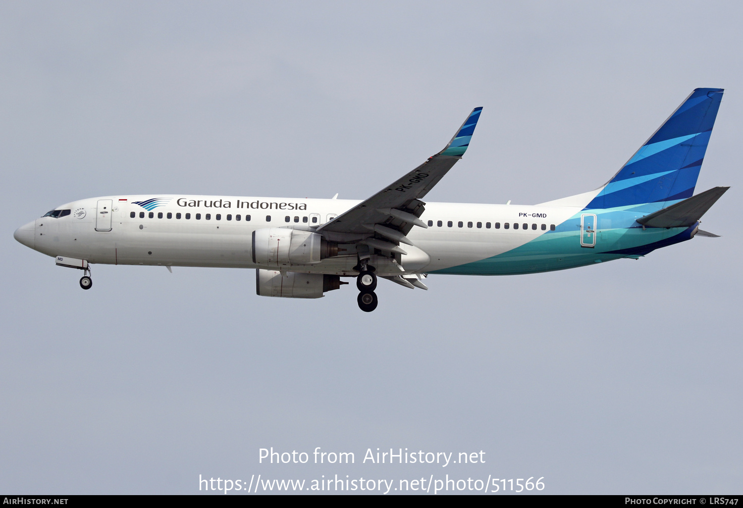 Aircraft Photo of PK-GMD | Boeing 737-8U3 | Garuda Indonesia | AirHistory.net #511566