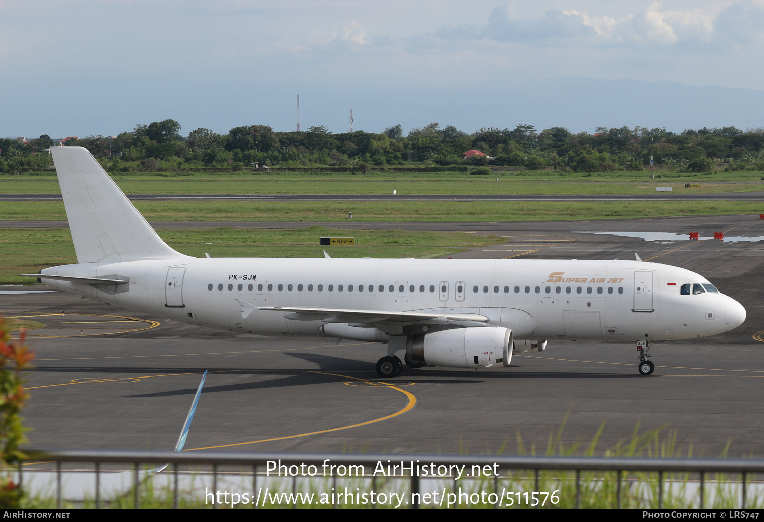 Aircraft Photo of PK-SJW | Airbus A320-232 | Super Air Jet | AirHistory.net #511576