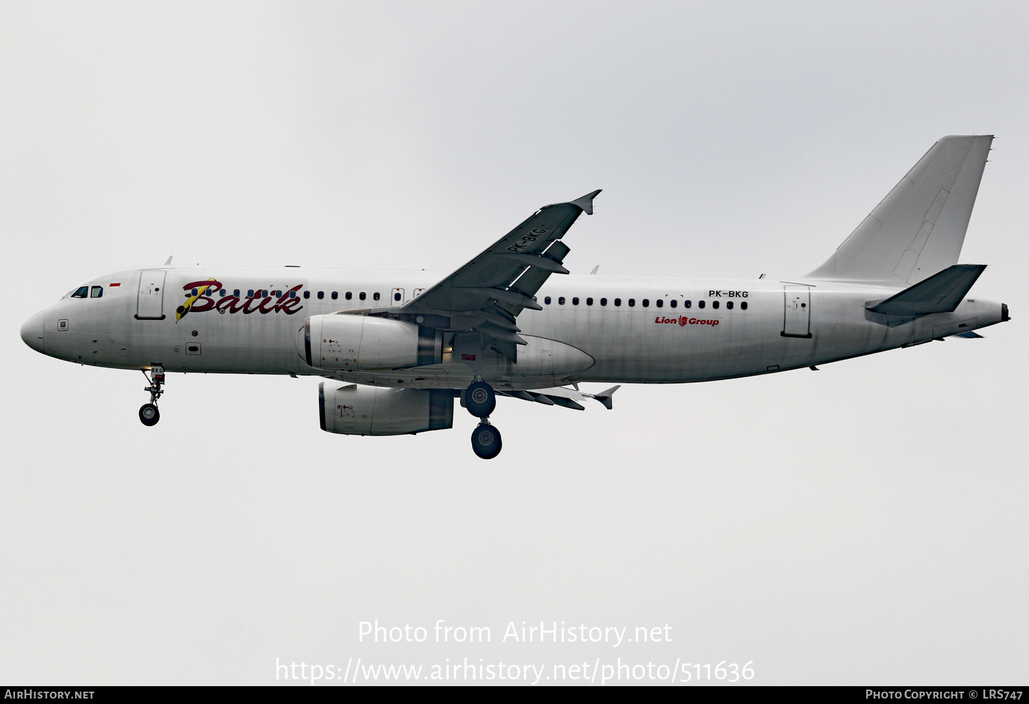 Aircraft Photo of PK-BKG | Airbus A320-233 | Batik Air | AirHistory.net #511636