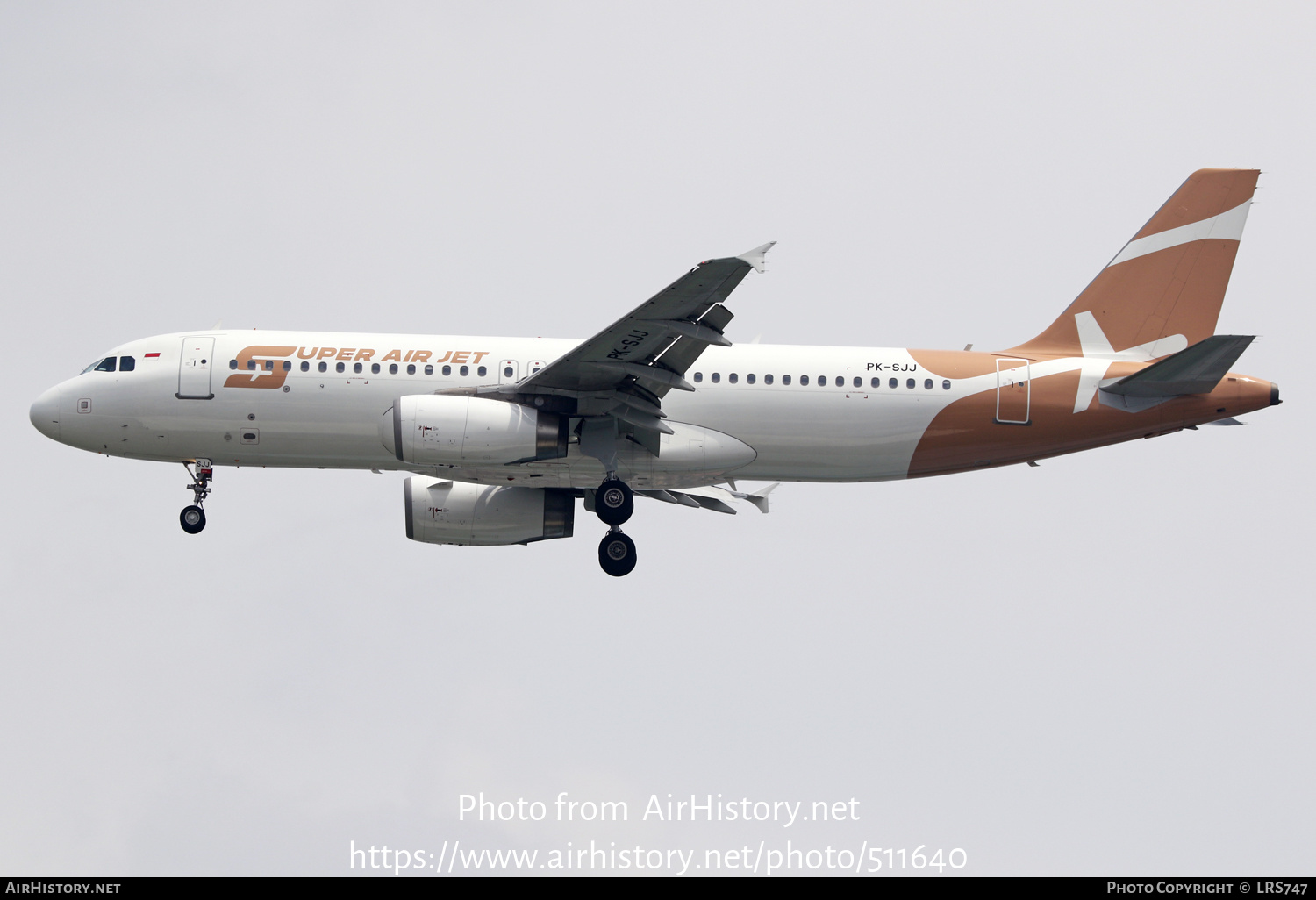 Aircraft Photo of PK-SJJ | Airbus A320-232 | Super Air Jet | AirHistory.net #511640