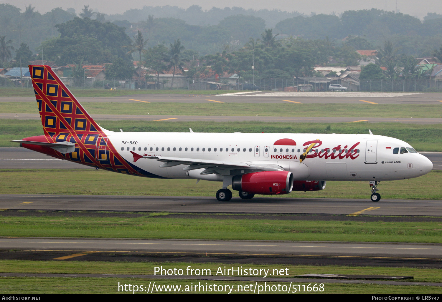 Aircraft Photo of PK-BKO | Airbus A320-232 | Batik Air | AirHistory.net #511668