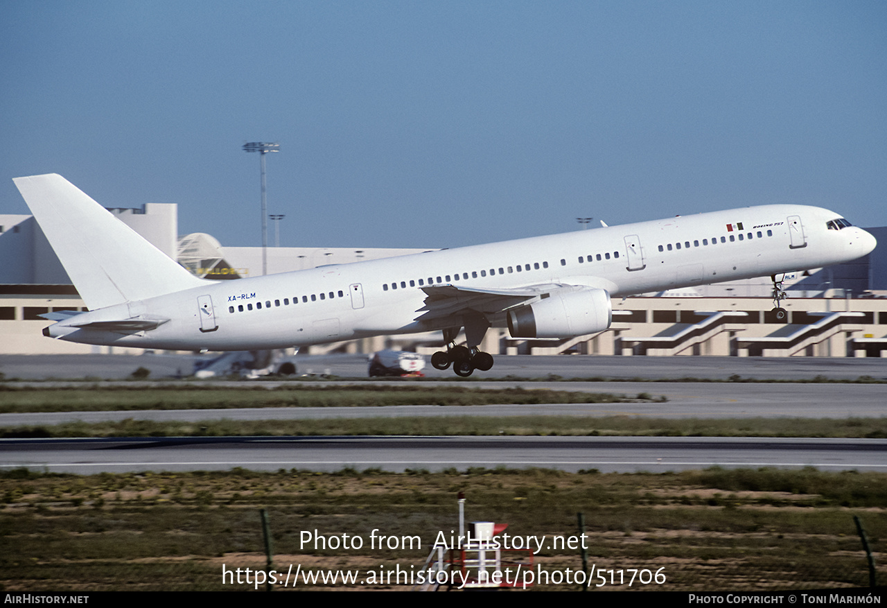 Aircraft Photo of XA-RLM | Boeing 757-23A | AirHistory.net #511706