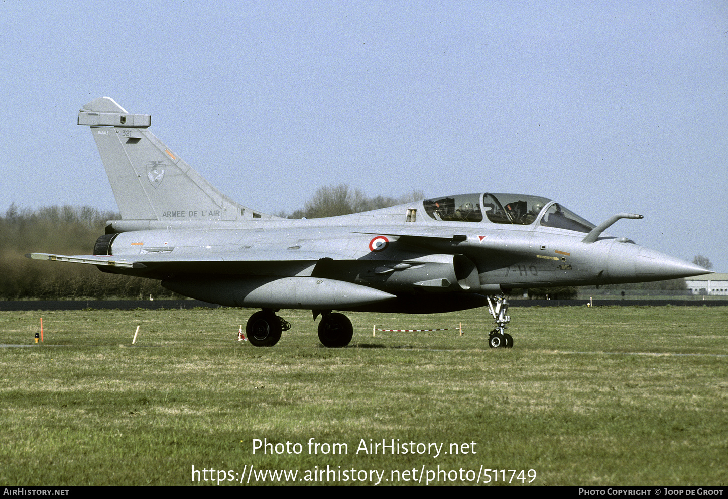 Aircraft Photo of 321 | Dassault Rafale B | France - Air Force | AirHistory.net #511749