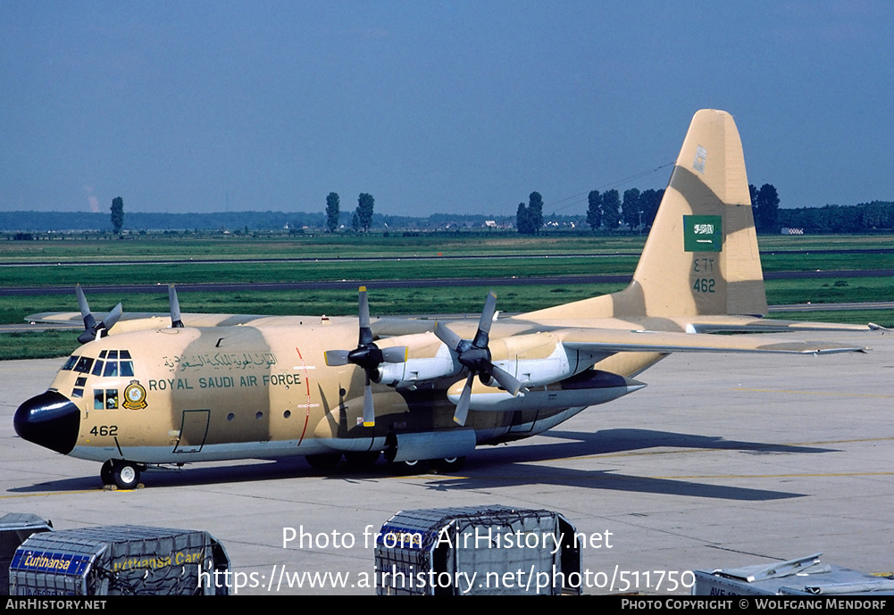 Aircraft Photo of 462 | Lockheed C-130H Hercules | Saudi Arabia - Air Force | AirHistory.net #511750