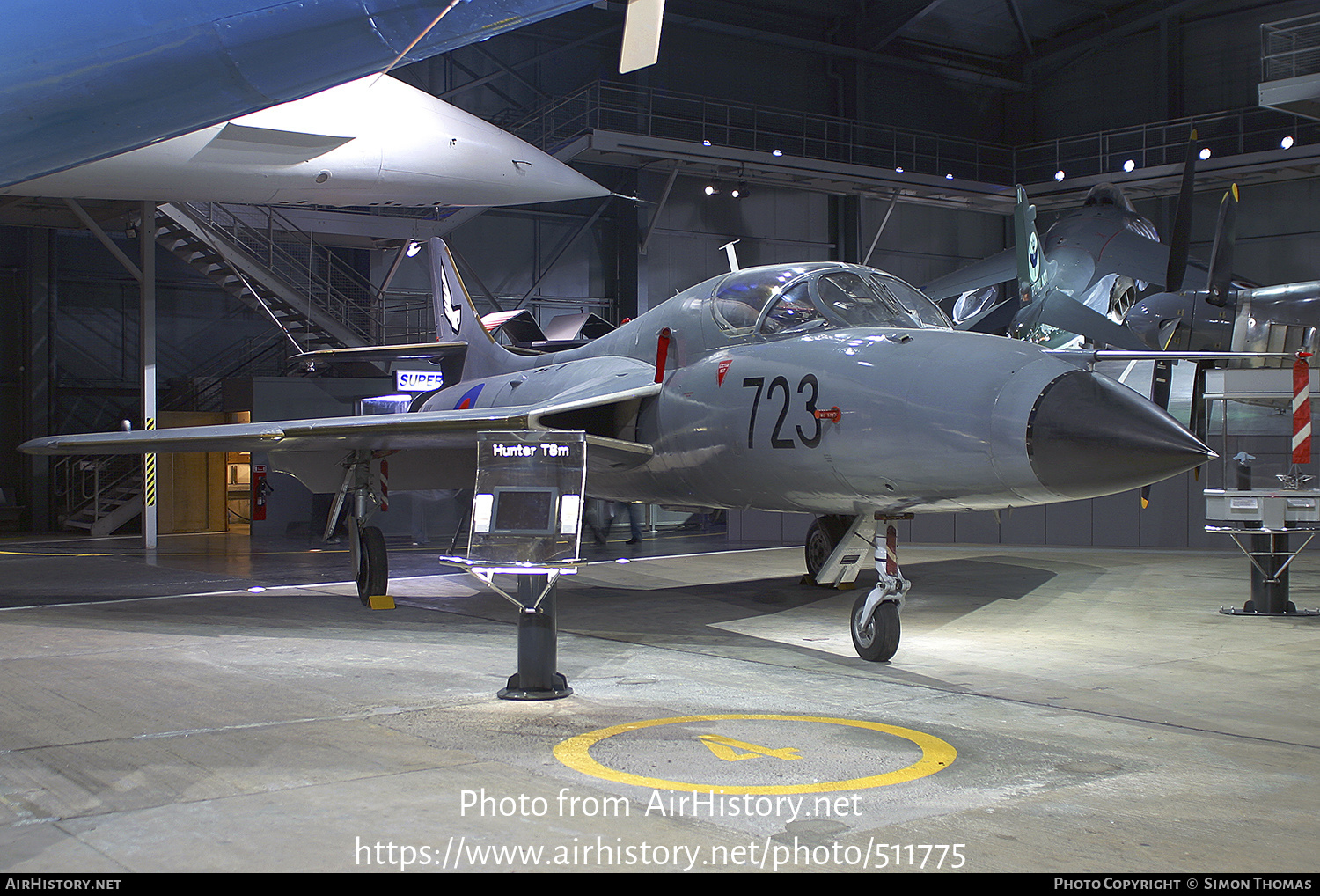 Aircraft Photo of XL580 | Hawker Hunter T8M | UK - Navy | AirHistory.net #511775