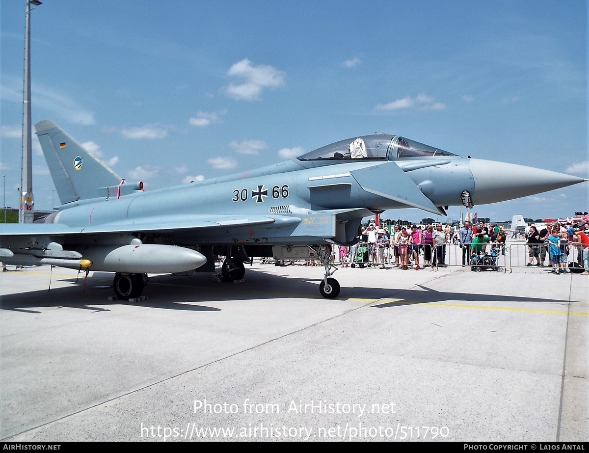 Aircraft Photo of 3066 | Eurofighter EF-2000 Typhoon S | Germany - Air Force | AirHistory.net #511790