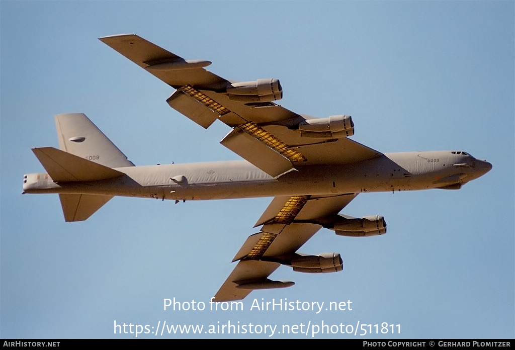 Aircraft Photo of 61-0009 | Boeing B-52H Stratofortress | USA - Air Force | AirHistory.net #511811