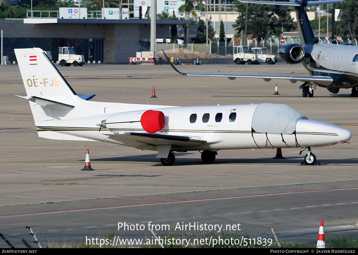 Aircraft Photo of OE-FJB | Cessna 501 Citation I/SP | AirHistory.net #511839