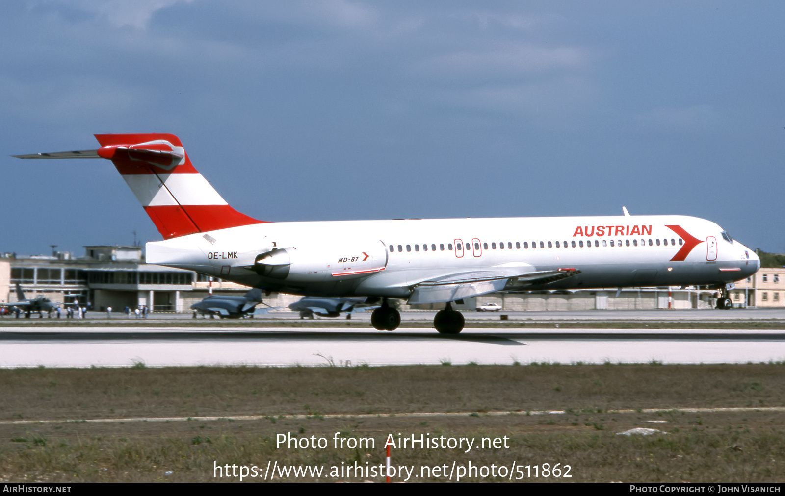 Aircraft Photo of OE-LMK | McDonnell Douglas MD-87 (DC-9-87) | Austrian Airlines | AirHistory.net #511862