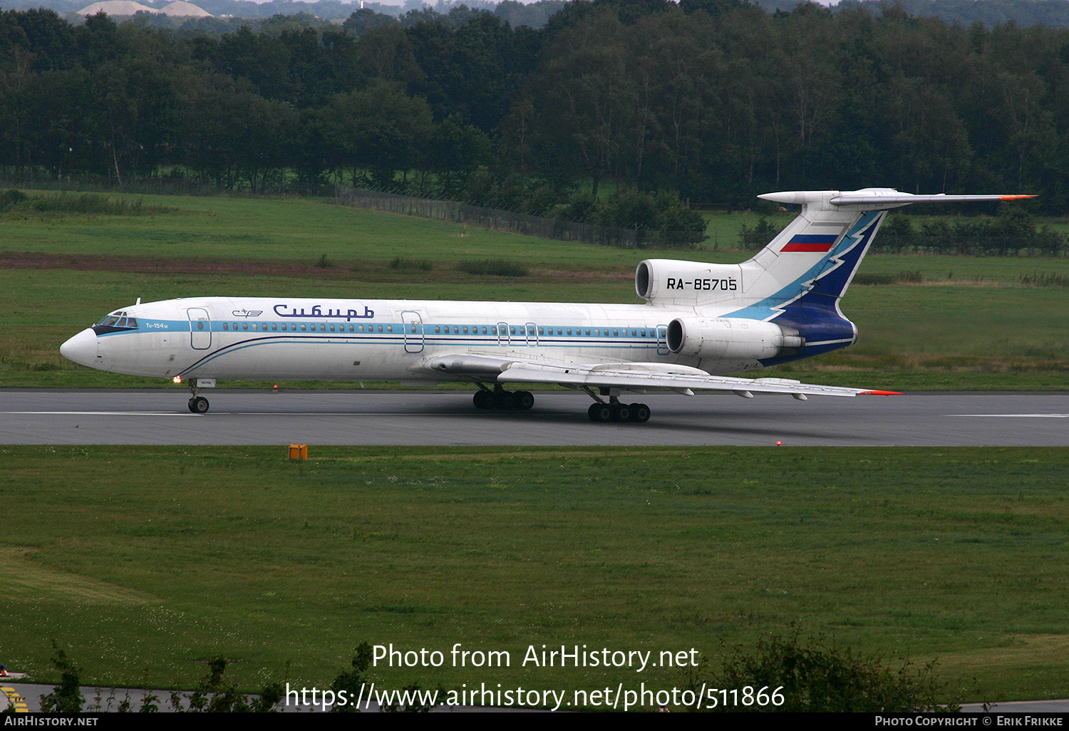 Aircraft Photo of RA-85705 | Tupolev Tu-154M | Sibir - Siberia Airlines | AirHistory.net #511866