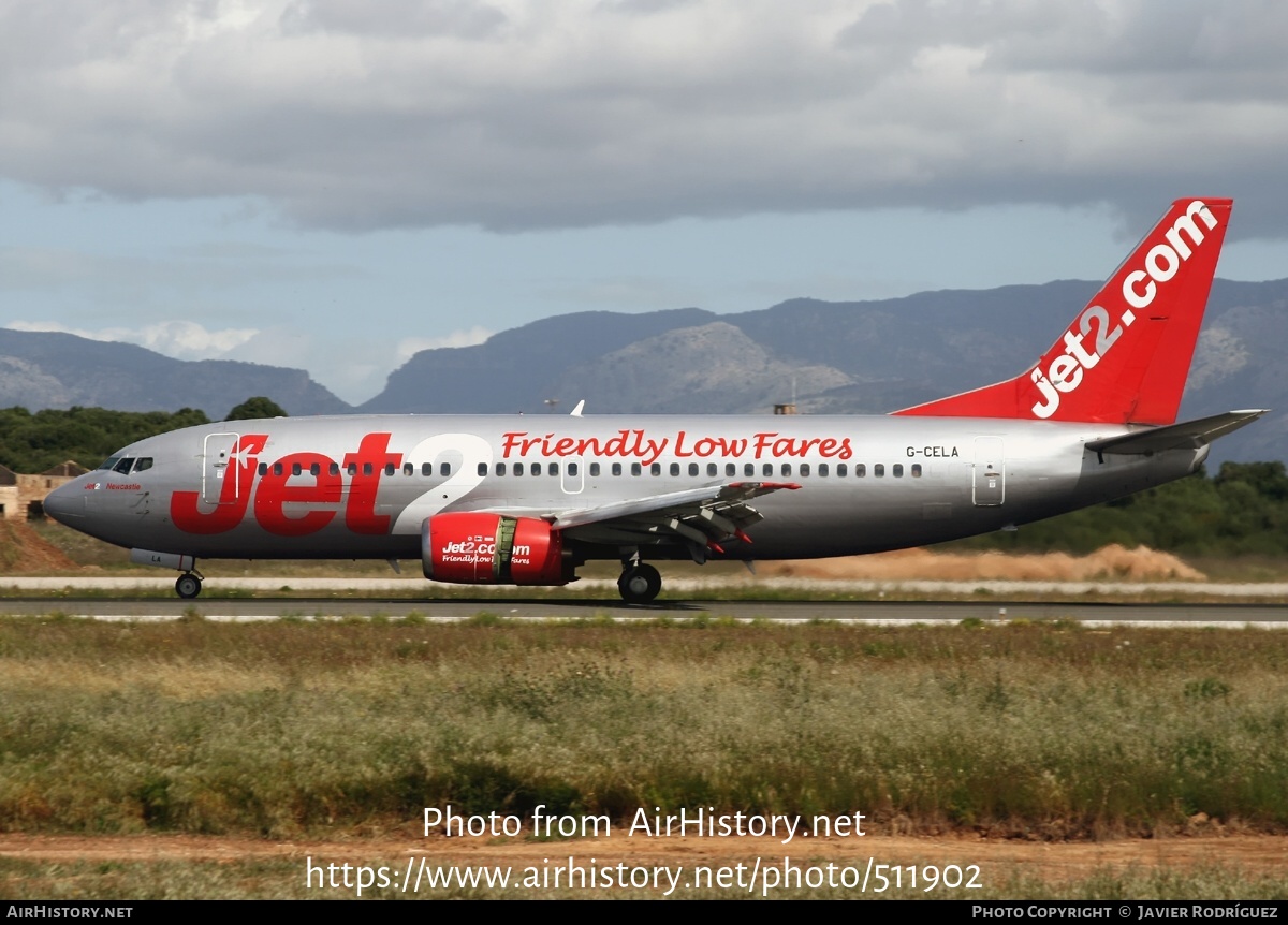 Aircraft Photo of G-CELA | Boeing 737-377(QC) | Jet2 | AirHistory.net #511902