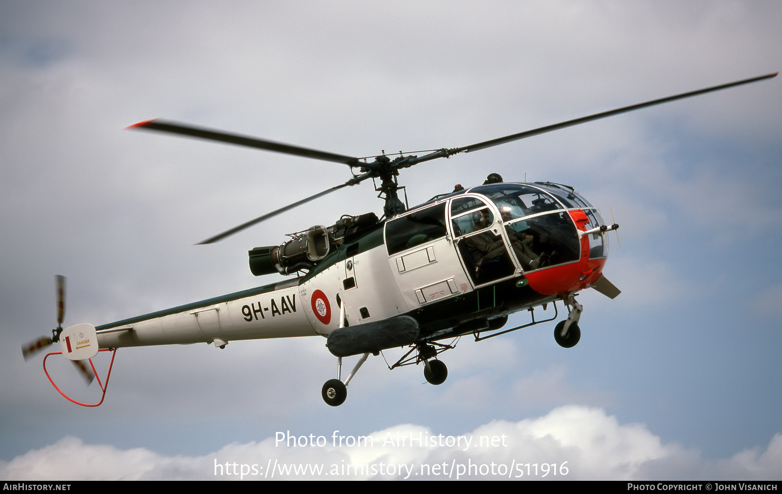 Aircraft Photo of 9H-AAV | Aerospatiale SA-316B Alouette III | Malta - Air Force | AirHistory.net #511916