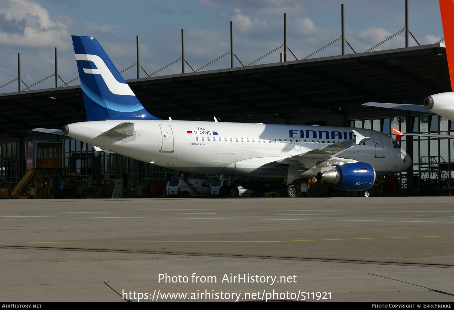 Aircraft Photo of D-AVWS | Airbus A319-112 | Finnair | AirHistory.net #511921