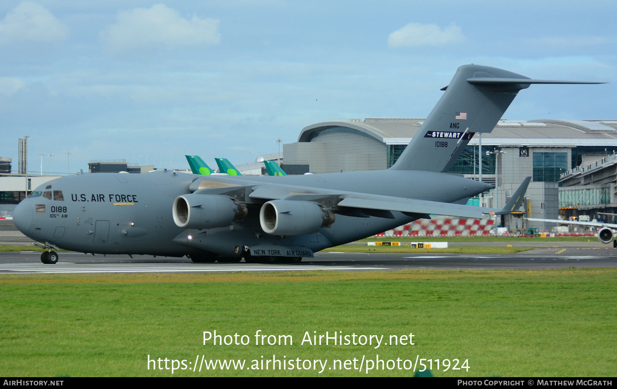 Aircraft Photo of 01-0188 / 10188 | Boeing C-17A Globemaster III | USA - Air Force | AirHistory.net #511924