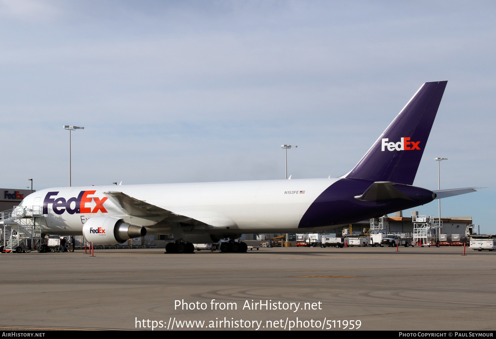 Aircraft Photo of N153FE | Boeing 767-300F | FedEx Express - Federal Express | AirHistory.net #511959