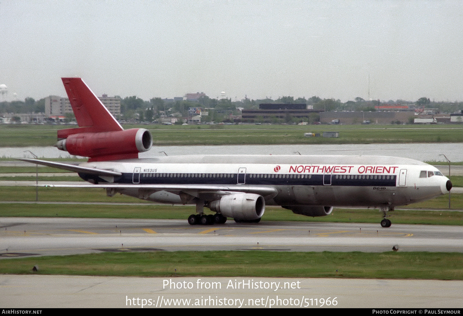 Aircraft Photo of N153US | McDonnell Douglas DC-10-40 | Northwest Orient Airlines | AirHistory.net #511966