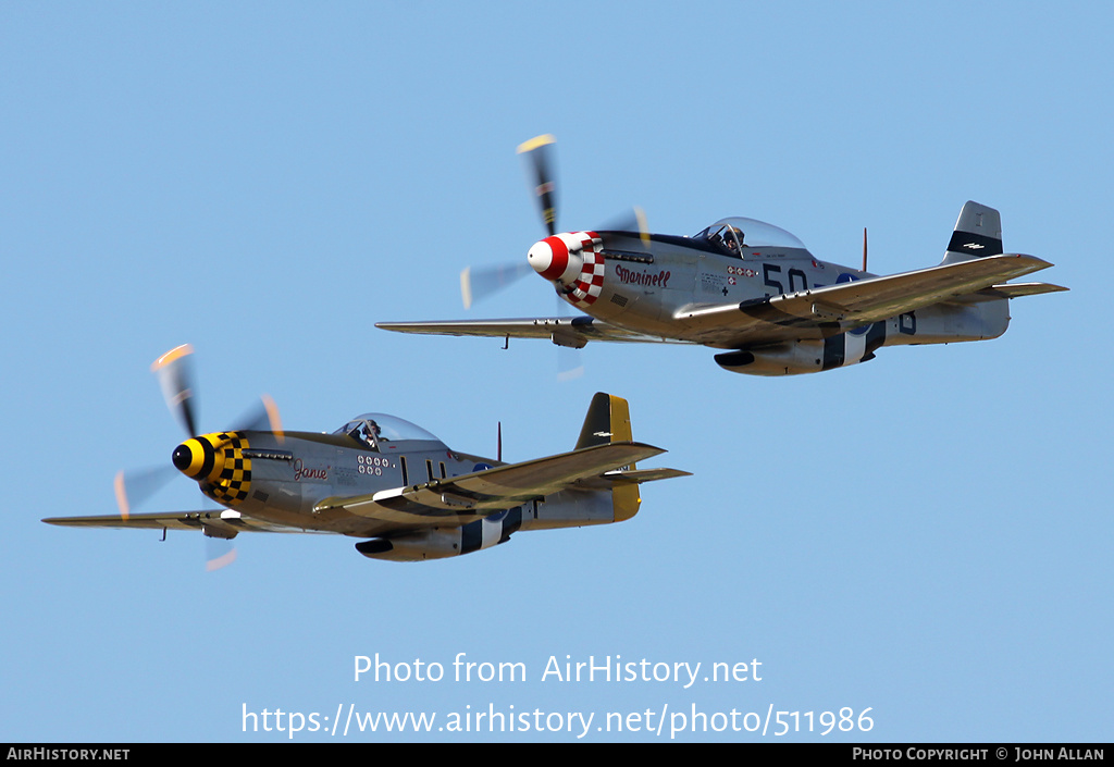 Aircraft Photo of G-MRLL / 413521 | North American P-51D Mustang | USA - Air Force | AirHistory.net #511986