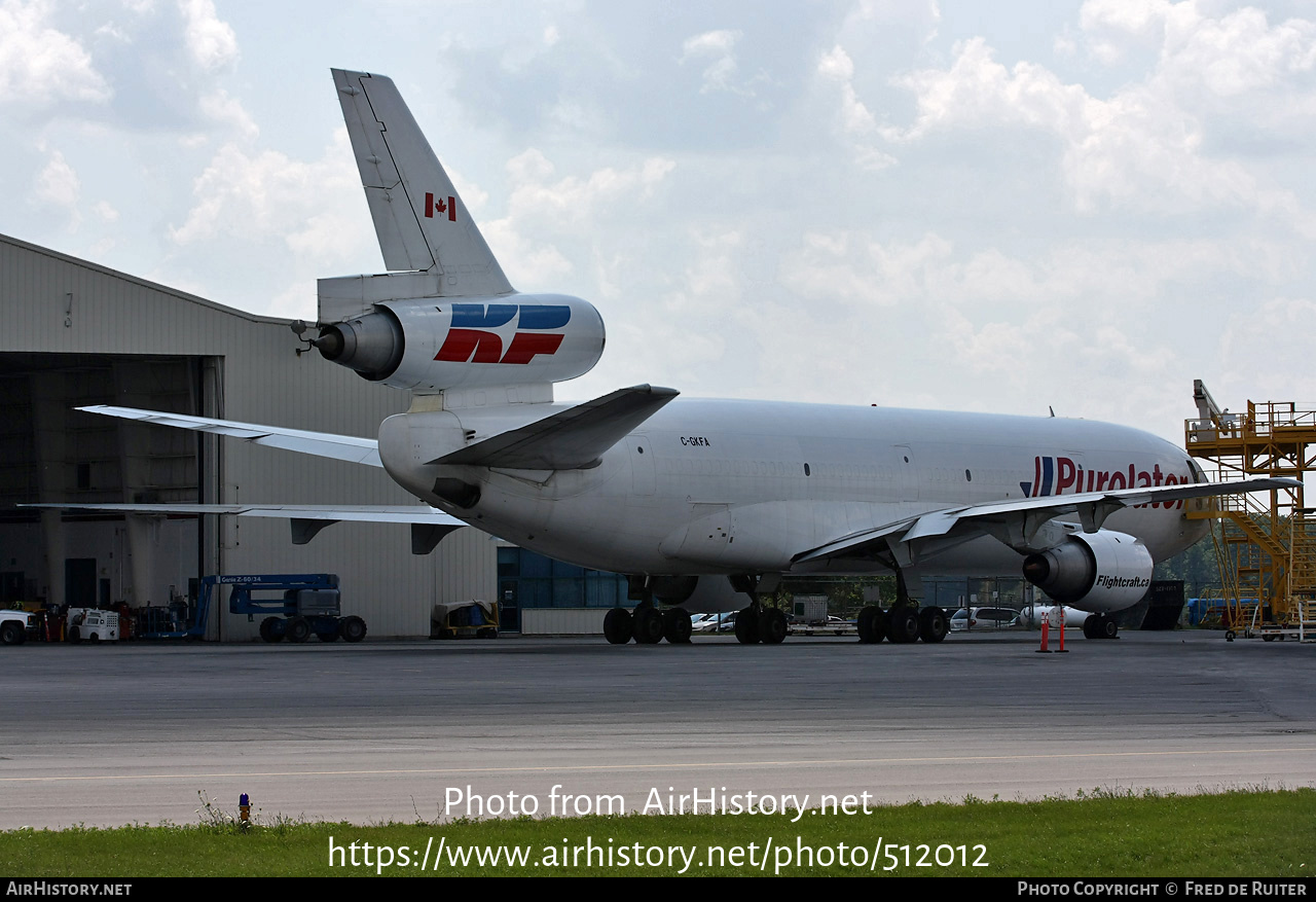 Aircraft Photo of C-GKFA | McDonnell Douglas DC-10-30 | Purolator Courier | AirHistory.net #512012