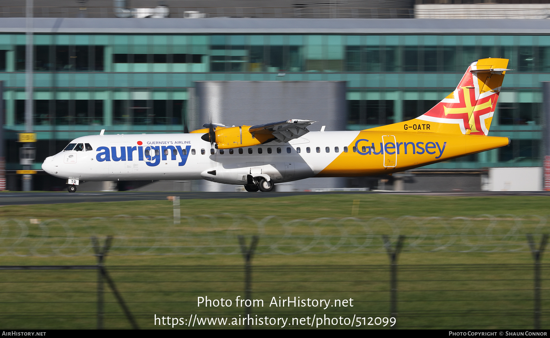 Aircraft Photo of G-OATR | ATR ATR-72-600 (ATR-72-212A) | Aurigny Air Services | AirHistory.net #512099