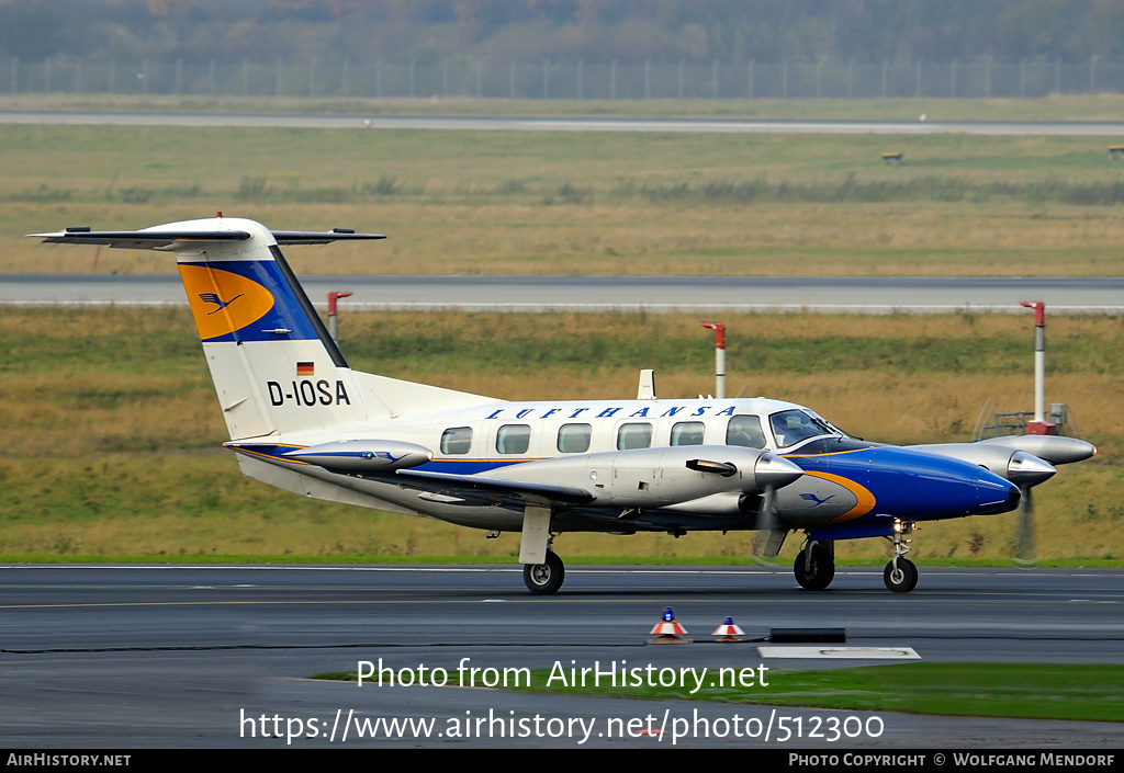 Aircraft Photo of D-IOSA | Piper PA-42-720 Cheyenne IIIA | Lufthansa Flight Training | AirHistory.net #512300