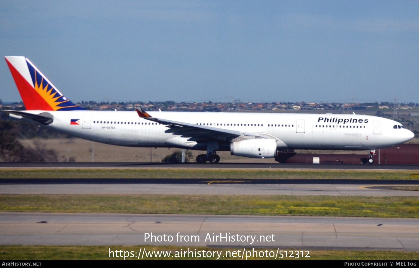 Aircraft Photo of RP-C8763 | Airbus A330-343 | Philippine Airlines ...